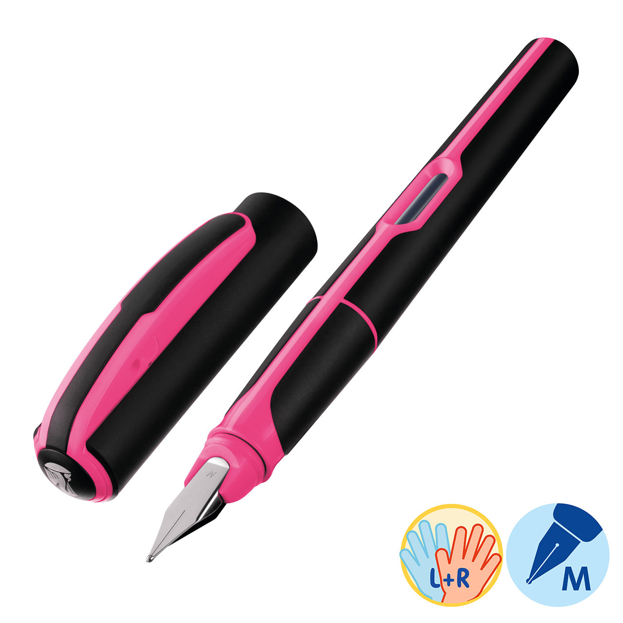 Pelikan-Fuellhalter-style-Neon-pink-8941-Schul-fueller-online-kaufen-lafueliki