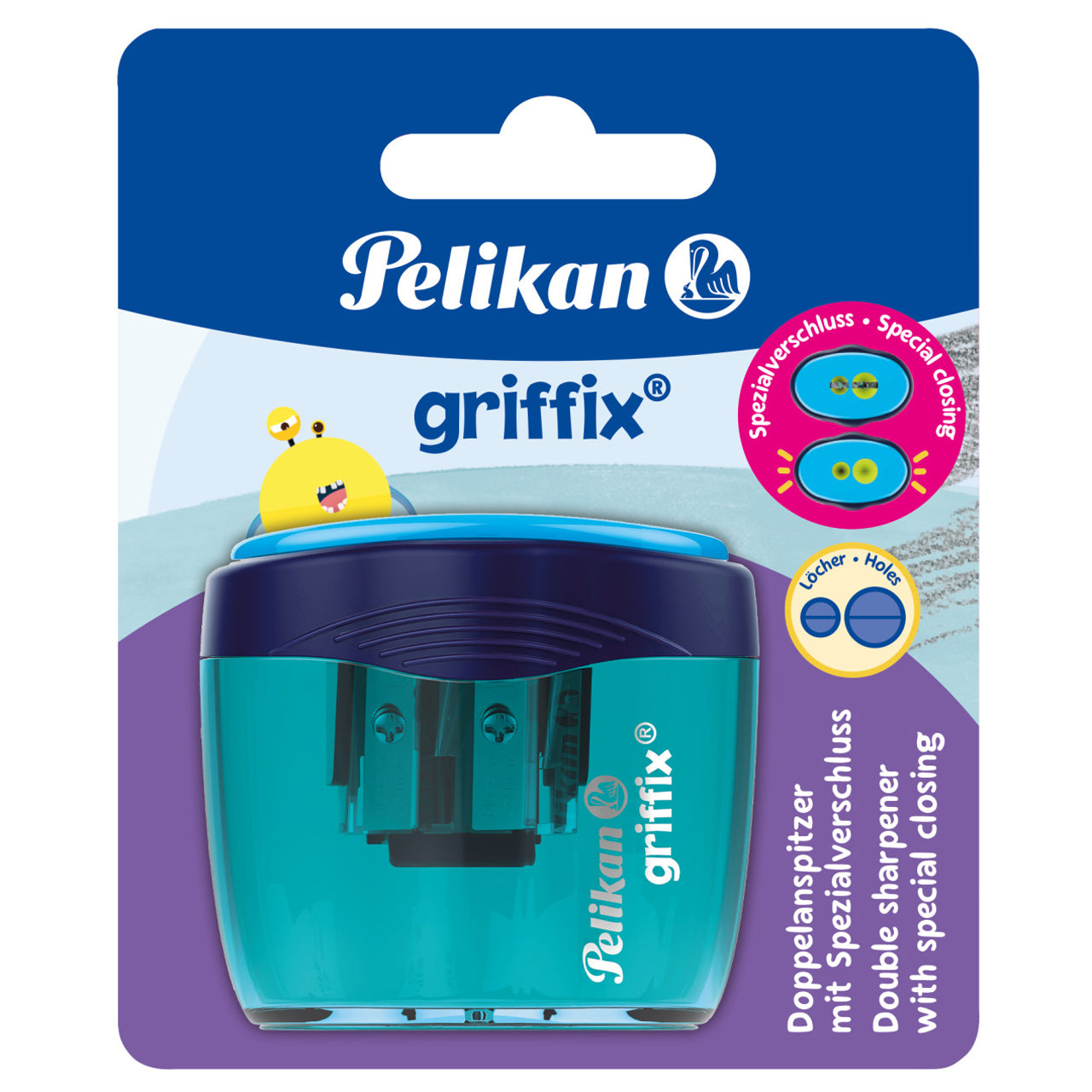 Pelikan-Griffix-Dosenanspitzer-doppelt-2fach-701266-ovp-lafueliki