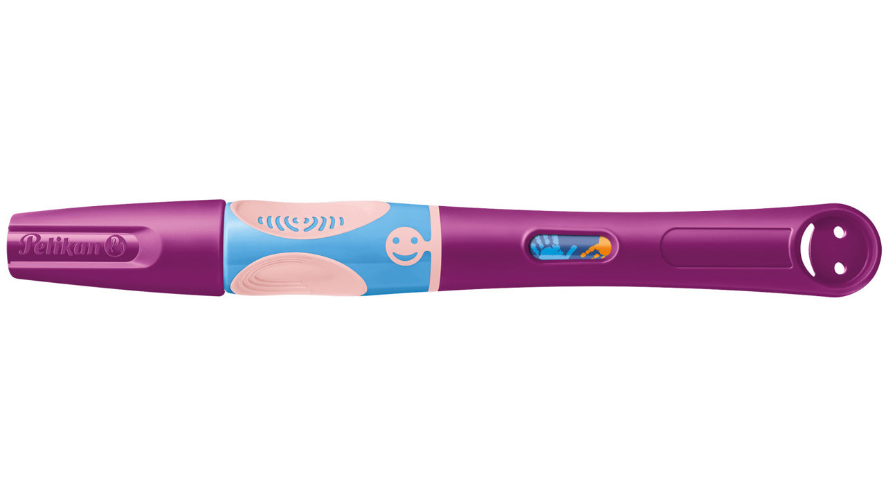 Pelikan-Griffix-Fueller-820332-Sweet-Berry-Lila-Linkshaender-Kappe-geschlossen-lafueliki
