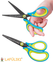 Pelikan-Griffix-Schere-Spitz-Rechtshaender-gruen-blau-lafueliki-kaufen