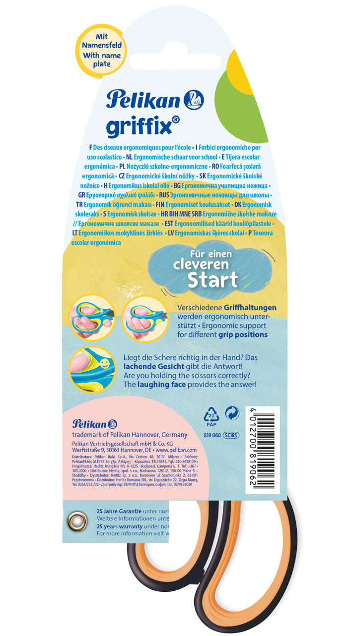 Pelikan-Griffix-Schere-fuer-Rechtshaender-spitz-Neon-Black-schwarz-ovp-rueckseite-819060-lafueliki