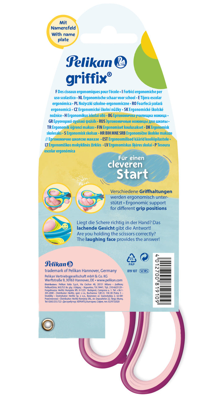 Pelikan-Griffix-Schere-fuer-Rechtshaender-spitz-Sweet-Berry-lila-rosa-ovp-rueckseite-819107-lafueliki