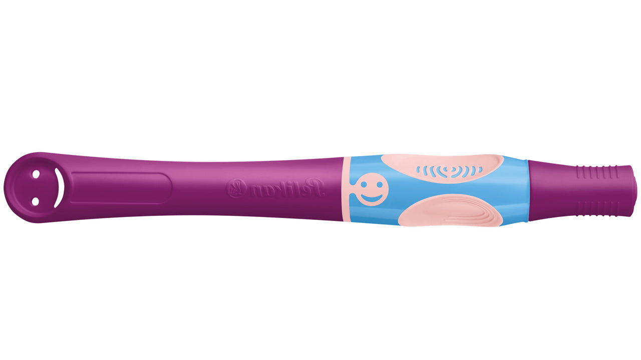 Pelikan-Griffix-Tintenroller-821056-Sweet-berry-lila-Linkshander-Kappe-geschlossen-lafueliki