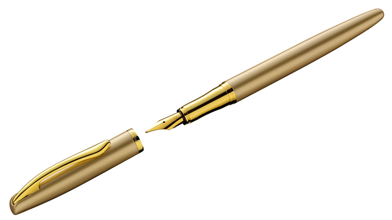 Pelikan-Jazz-Noble-Elegance-gold-gelb-Set-Fuellhalter-fueller-offen-online-kaufen-lafueliki