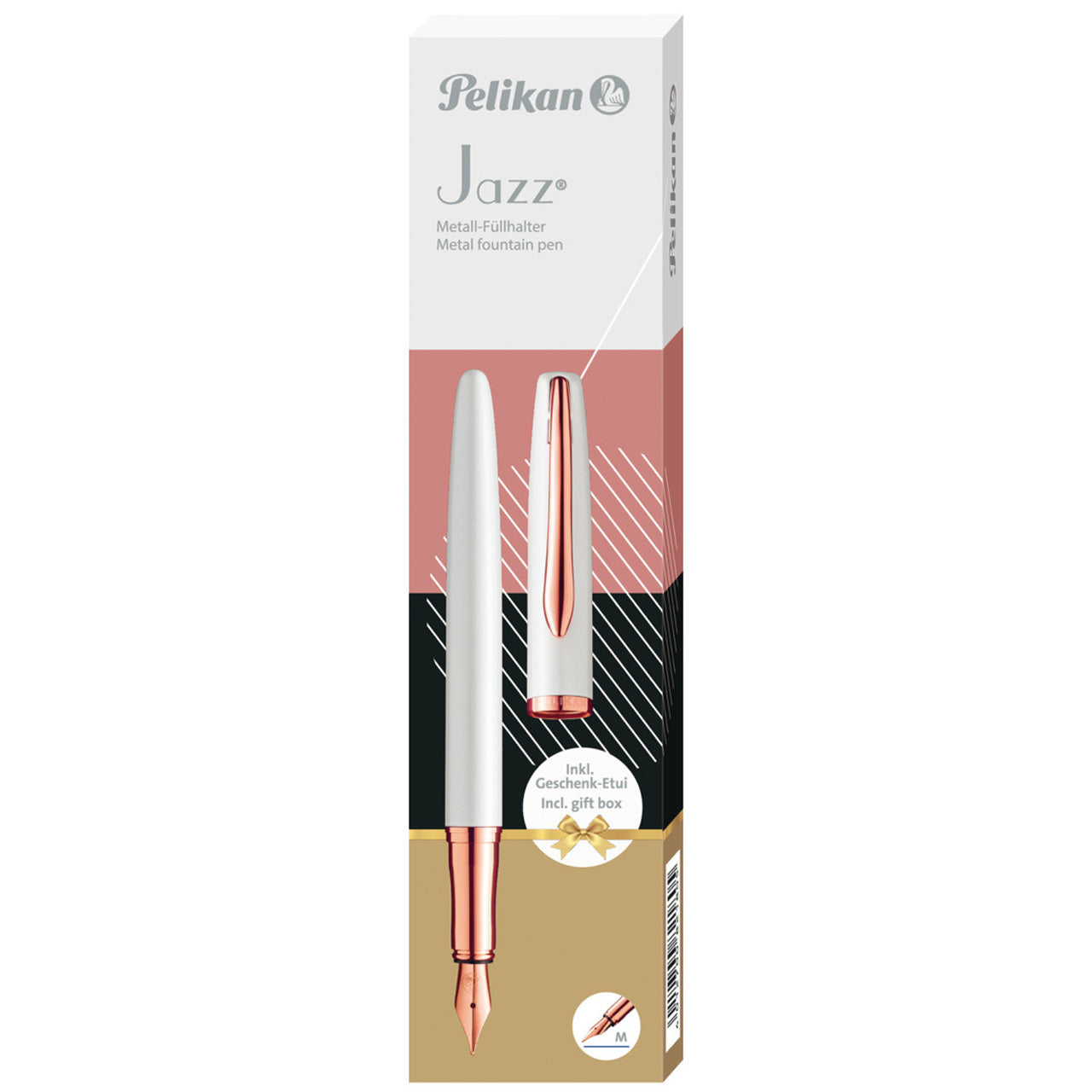 Pelikan-Jazz-Noble-Elegance-rose-pearl-weiss-fueller-Fuellhalter-ovp-online-kaufen-lafueliki