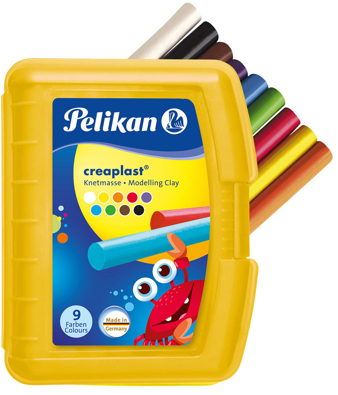Pelikan-Knete-Creaplast-Kunststoffbox-gelb