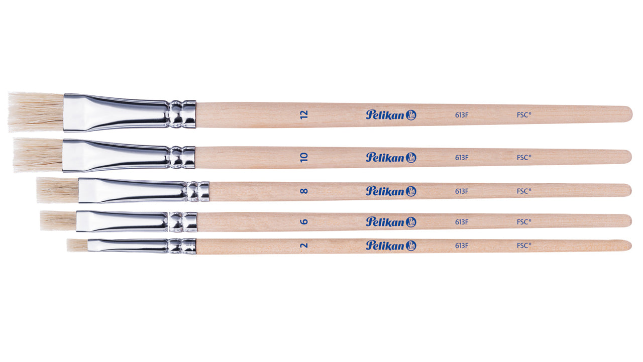 Pelikan-Pinsel-Starter-Set-mit-5-Borstenpinseln-701532-lose-kaufen-lafueliki