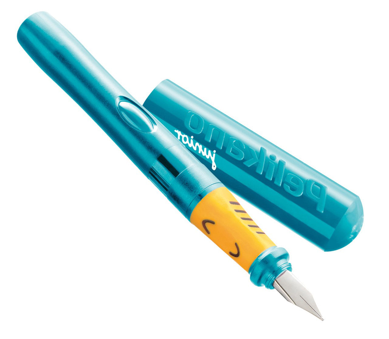 Pelikan-Schulfueller-Pelikano-Junior-fuer-Linkshaender-tuerkis