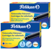 Pelikan-Tintenroller-Patrone-Blau-10er-Set-Rollerpatronen-lafueliki