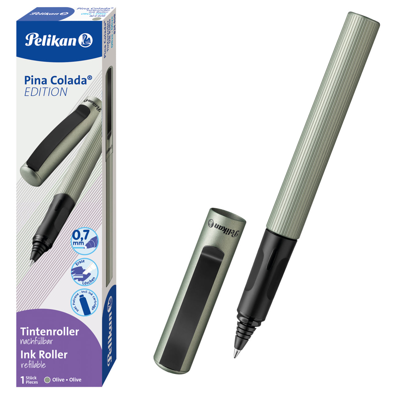 Pelikan-Tintenroller-Pina-Colada-edition-oliv-824408-online-kaufen-lafueliki