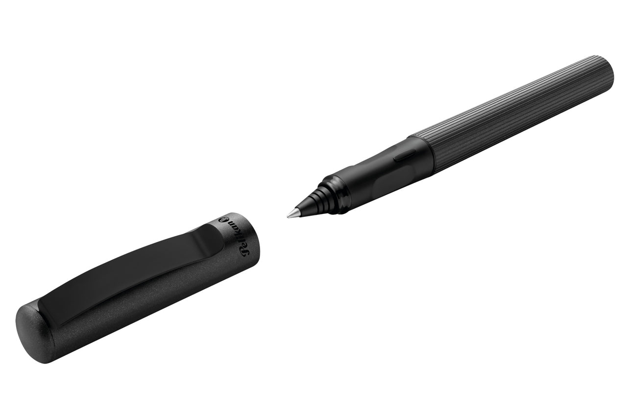 Pelikan-Tintenroller-Pina-Colada-edition-schwarz-824415-offen-dyn-lafueliki