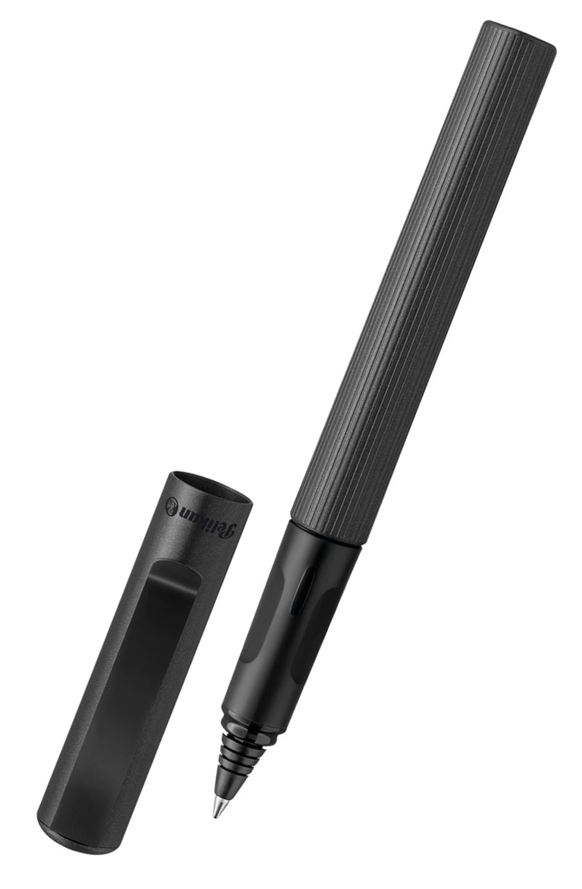 Pelikan-Tintenroller-Pina-Colada-edition-schwarz-824415-offen-lafueliki