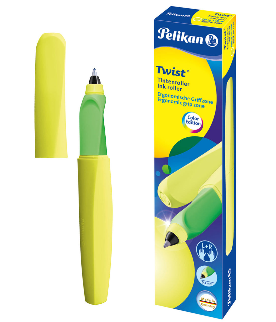 Pelikan-Tintenroller-Twist-Neon-Gelb-roller-807289-lafueliki