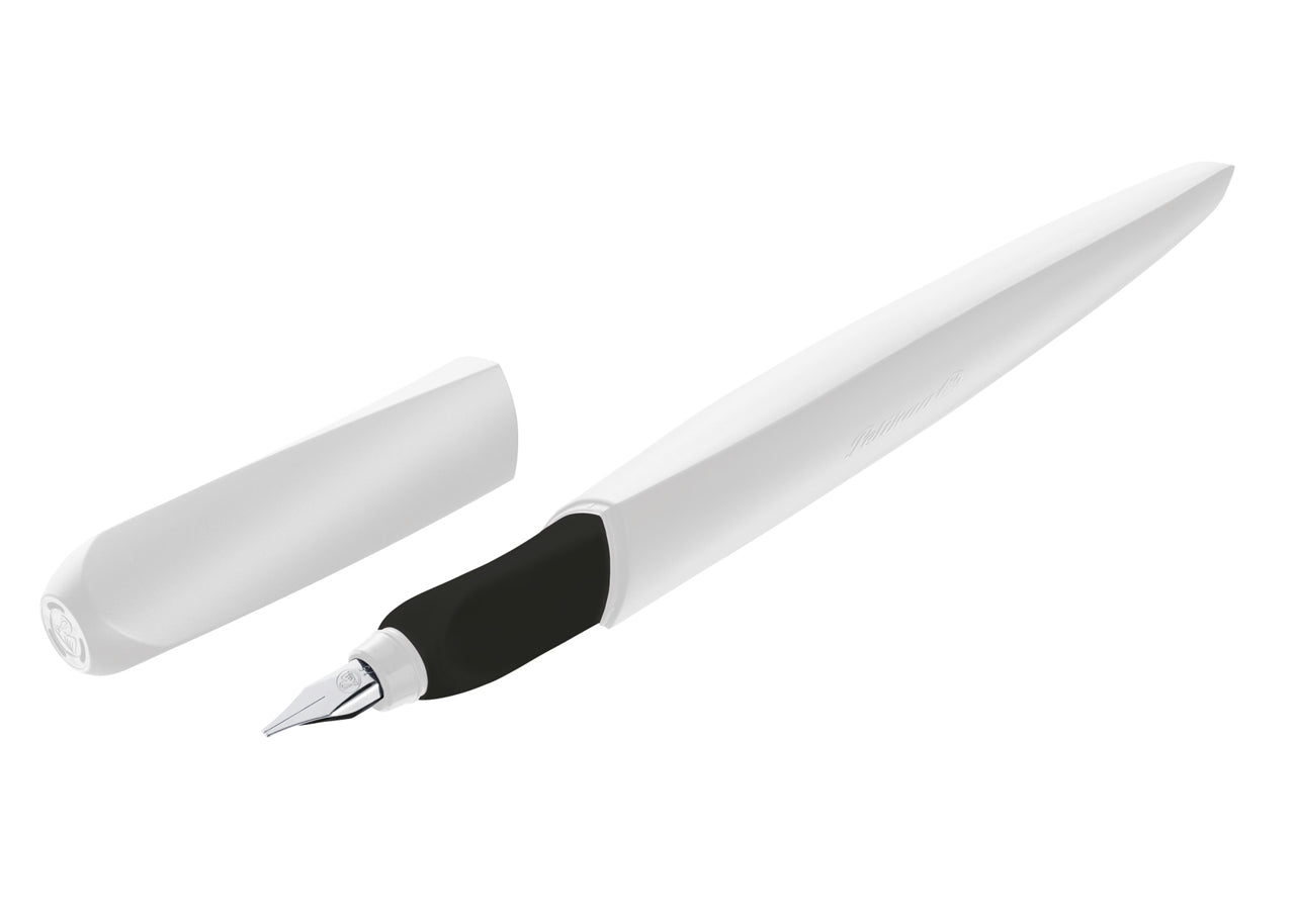 Pelikan-Twist-Calligraphy-Fueller-weiss-Schoenschreibfueller-825825-offen-dyn-lafueliki