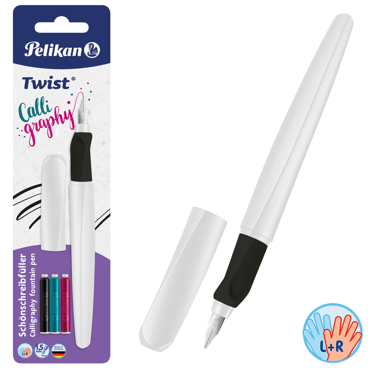 Pelikan-Twist-Calligraphy-Fueller-weiss-Schoenschreibfueller-Rechts-und-Linkshaender-825825-online-kaufen-lafueliki