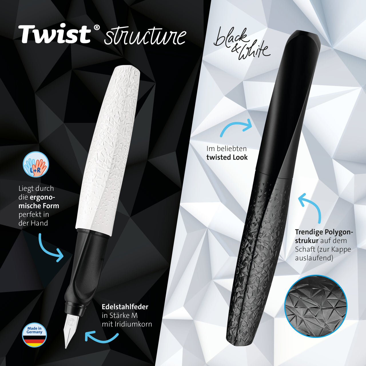 Pelikan-Twist-Fueller-structure-fuer-Rechtshaender-Linkshaender-vorteile-lafueliki