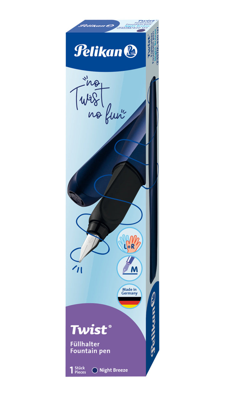 Pelikan-Twist-Fuellhalter-Linkshaender-Rechtshaender-605472-Fueller-M-Night-Breeze-ovp-lafueliki