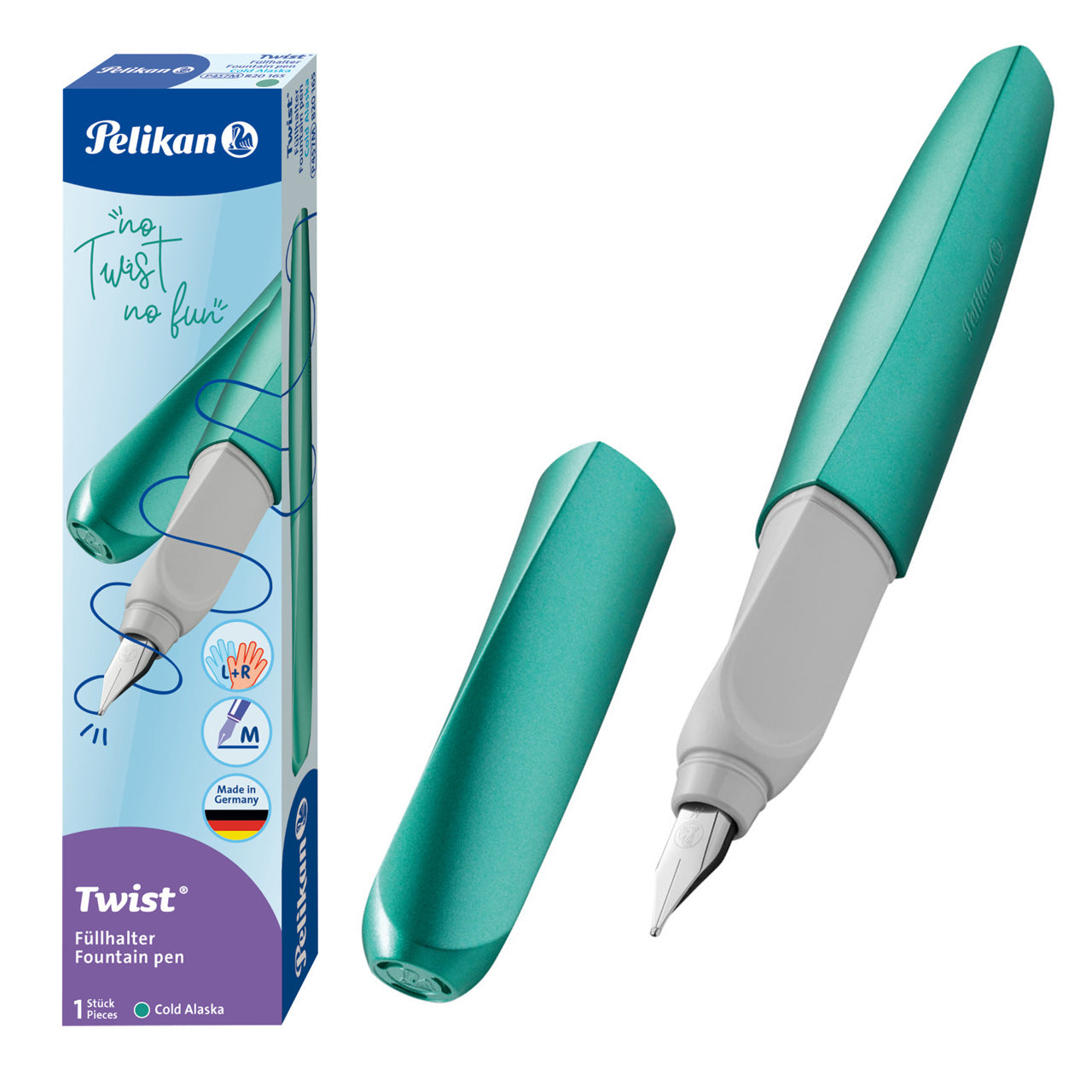 Pelikan-Twist-Fuellhalter-Linkshaender-Rechtshaender-820165-Fueller-M-Cold-Alaska-kaufen-lafueliki