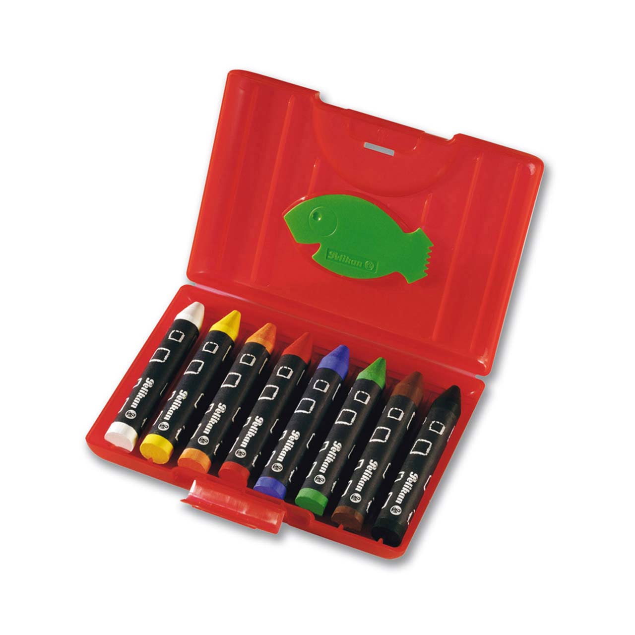 Pelikan-Wachsmaler-8er-rund-wasserfest-offen