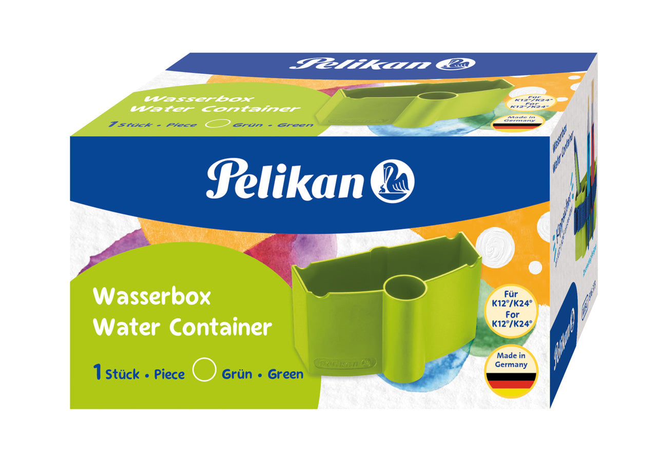 Pelikan-Wasserbox-gruen-ovp-816373-fuer-Deckfarbkasten-K12-K24-lafueliki