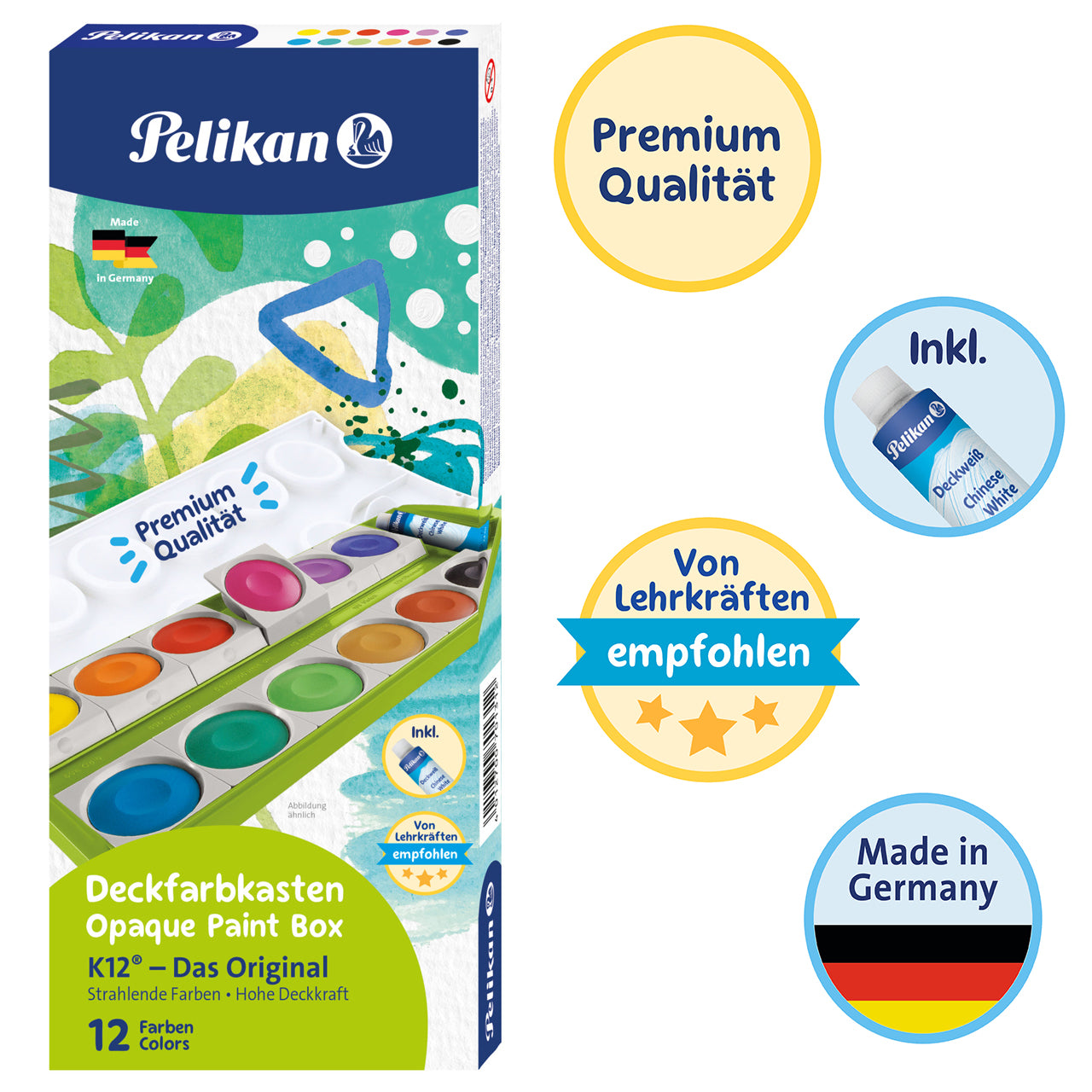 Pelikan-Wasserfarbkasten-Deckfarbkasten-K12-12-Farben-gruen-701310-lafueliki