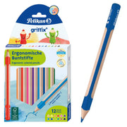 Pelikan · griffix Buntstifte · 12er Set · für Vor- und Grundschule
