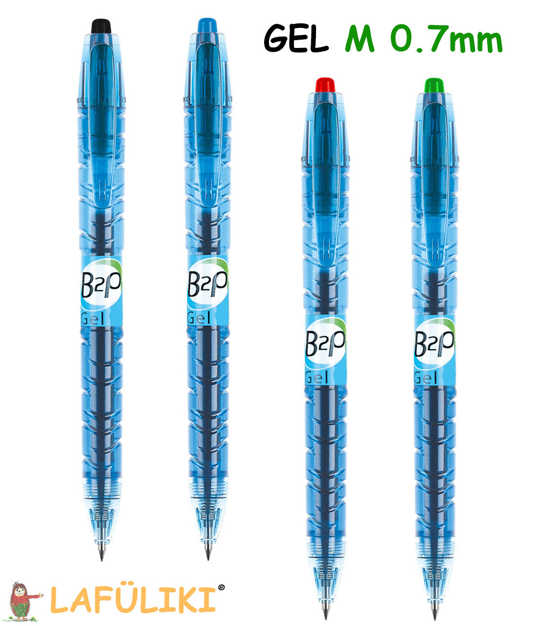 Pilot-B2P-Gel-Gelschreiber-Begreen-M-Medium-07-mm-lafueliki