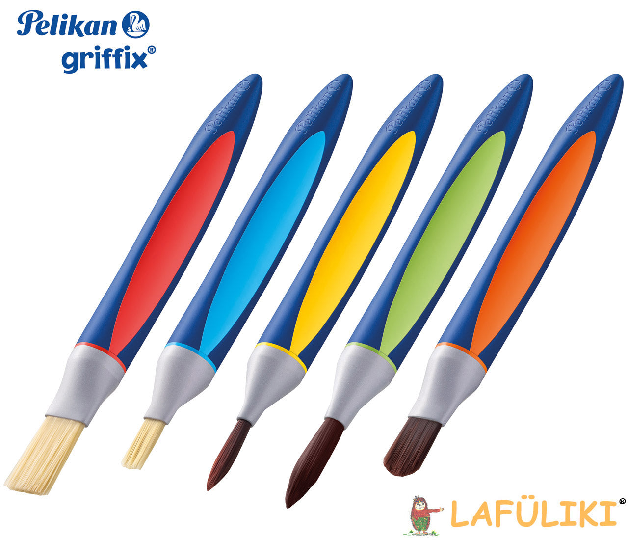 Pinsel-griffix-pinsel-Set-5-stueck-lafueliki