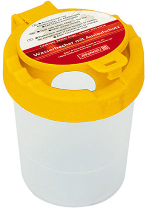 Pinselbecher-kippsicher-gelb