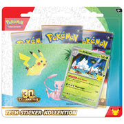 Pokémon 30 Jahre Tech-Sticker-Kollektion · Alola-Kokowei · Deutsch