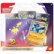 Pokémon 30 Jahre Tech-Sticker-Kollektion · Lucario · Deutsch