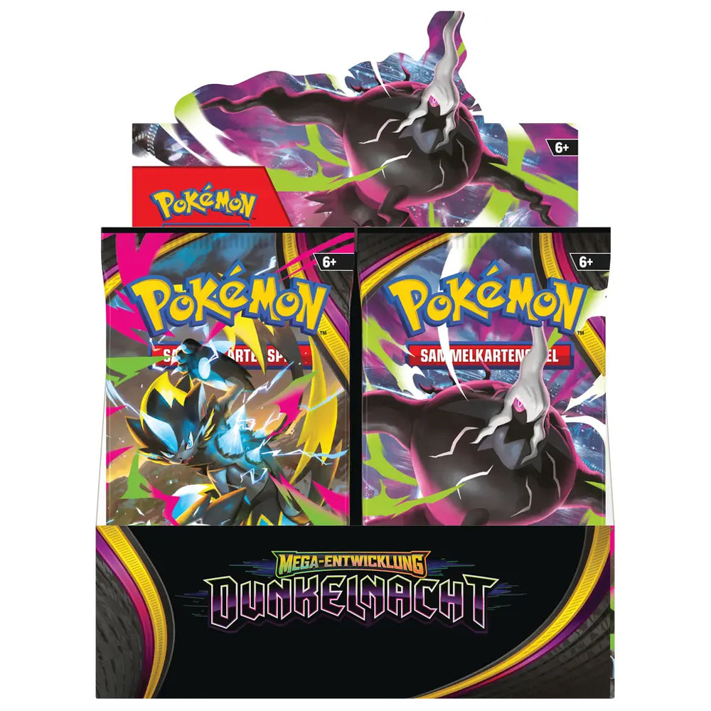 Pokémon Dunkelnacht Booster-Display · 36 Booster · Deutsch