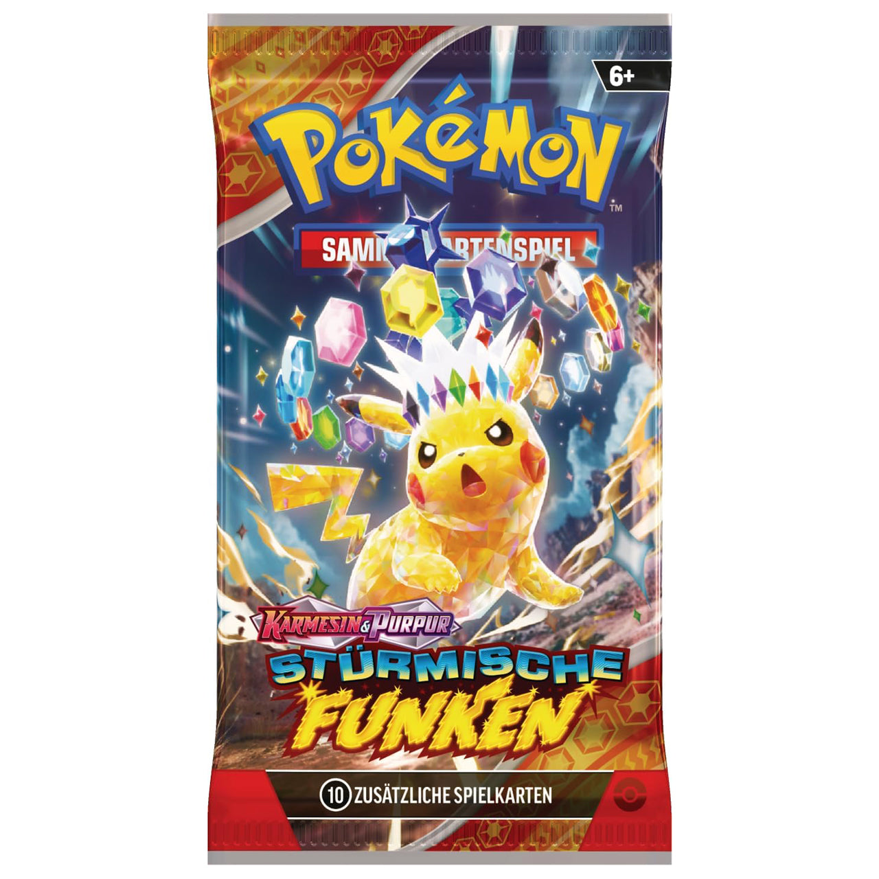 Pokemon-TCG-Karmesin-Purpur-KB8-Stuermische-Funken-DE-Sammelkarten-Booster-Motiv-1-online-kaufen-lafueliki