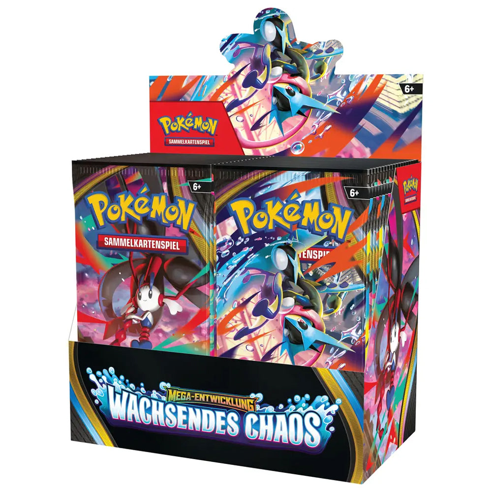 Pokémon Wachsendes Chaos Booster-Display · 36 Booster · Deutsch