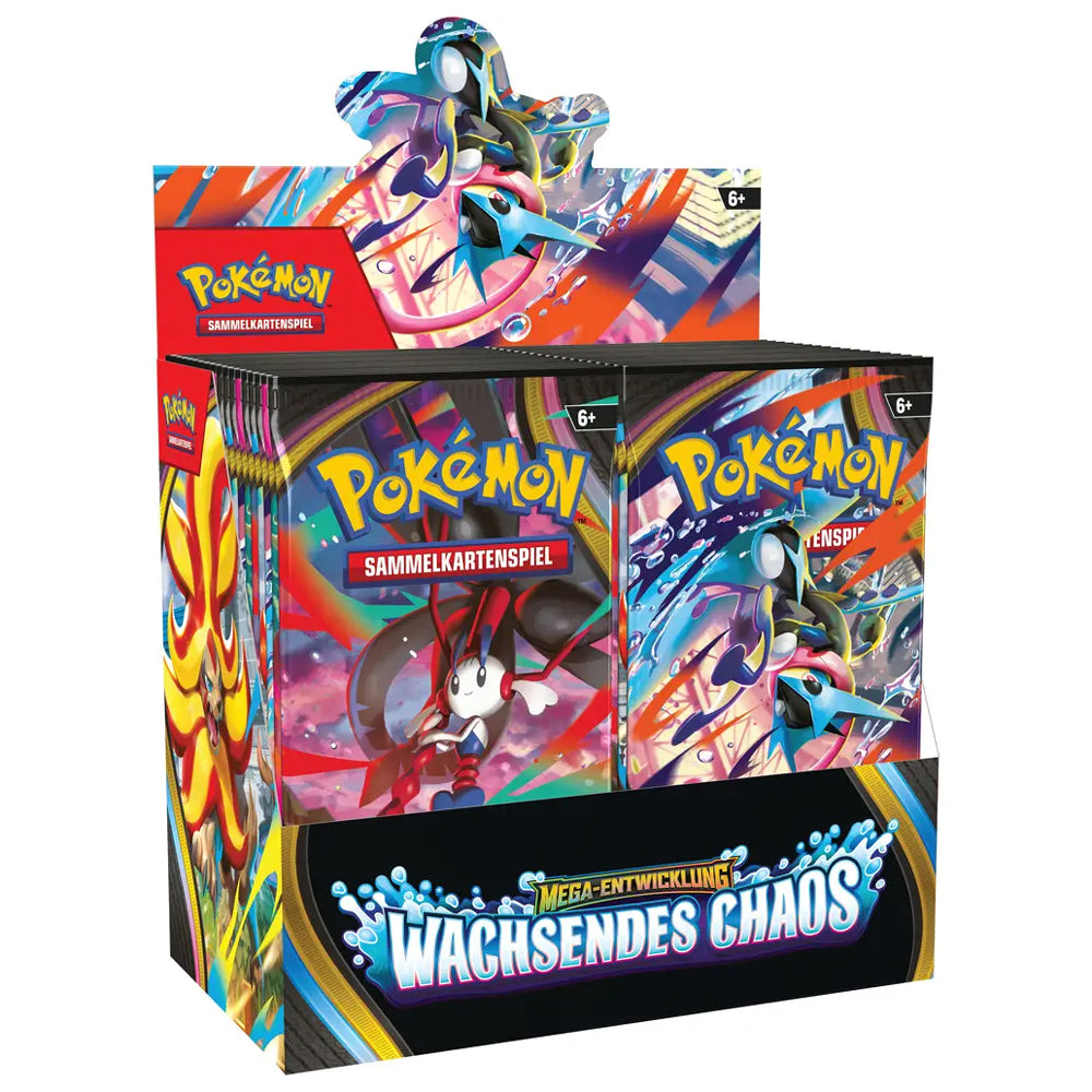Pokémon Wachsendes Chaos Booster-Display · 36 Booster · Deutsch