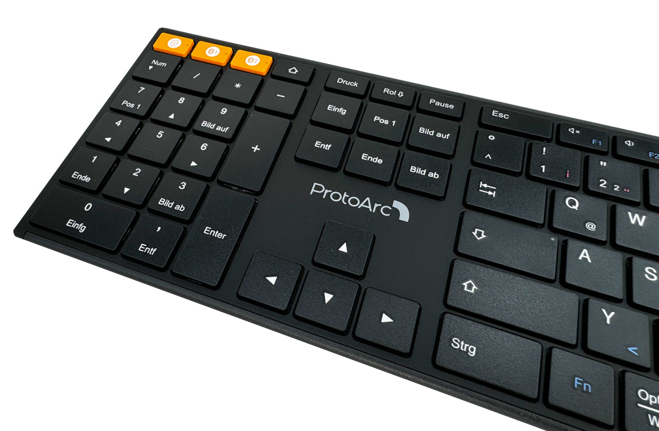 ProtoArc-Linkshaender-Tastatur-Nummernblock-Cursor-Tasten-Pfeiltasten-Sondertasten-Steuerungtasten-Bildschirmausgabe-Bildinhaltes-LAFUELIKI-kaufen