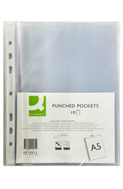 Q-CONNECT-Prospekthuelle-Klarsichthuelle-Format-A5-glasklar-transparent-10-Stueck-5706002155711-kaufen-lafueliki