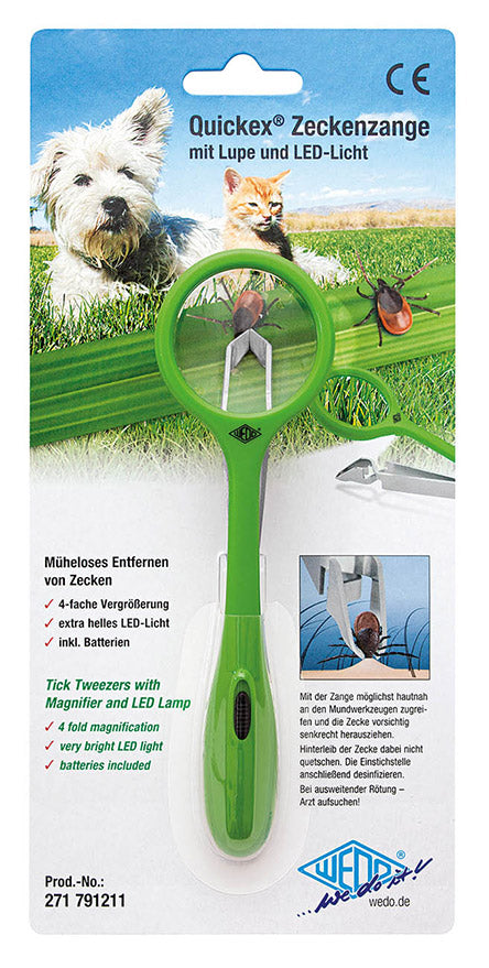 Quickex-Zeckenzange-Verpackt