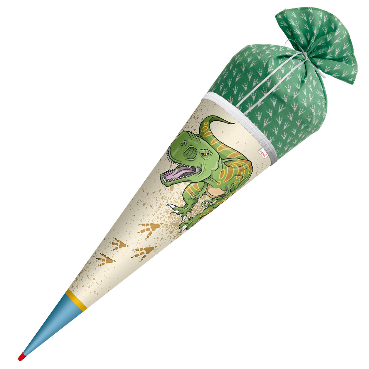 ROTH-Motiv-Schultuete-Lieblingsstueck-Dino-Dinosaurier-70-cm-gruen-jungen-677316-lafueliki