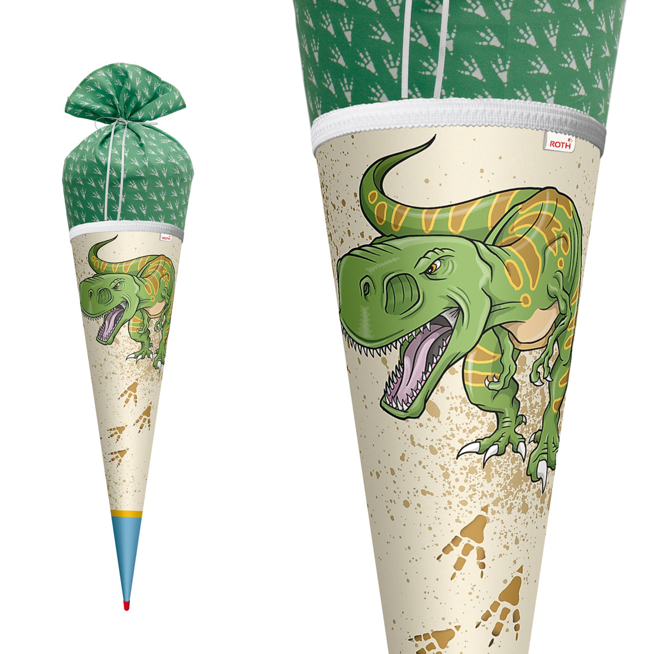 ROTH-Motiv-Schultuete-Lieblingsstueck-Dinosaurier-70-cm-junge-mit-Stoffverschluss-677316-kaufen-lafueliki