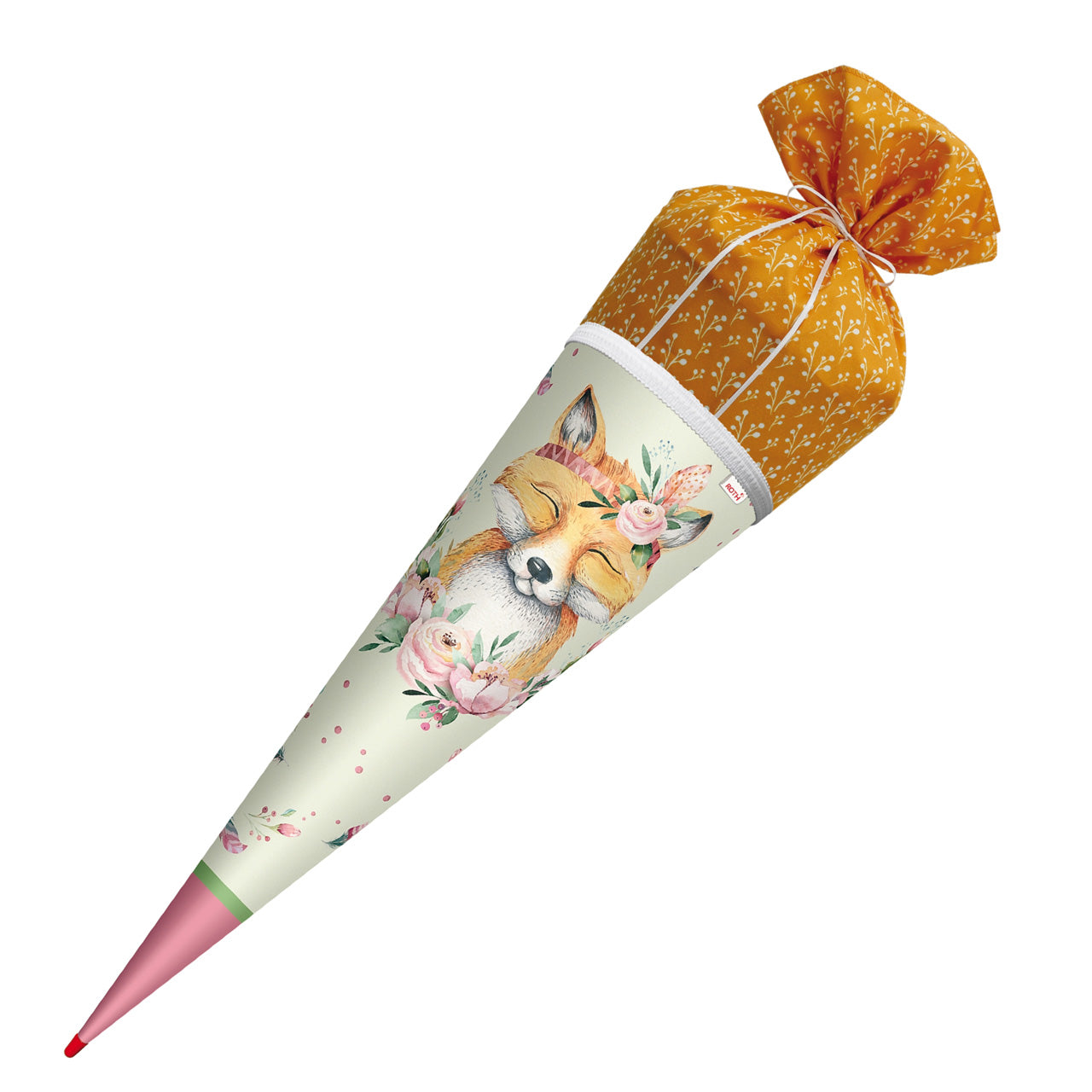 ROTH-Motiv-Schultuete-Lieblingsstueck-Fuchs-70-cm-orange-rosa-weiss-maedchen-677315-lafueliki