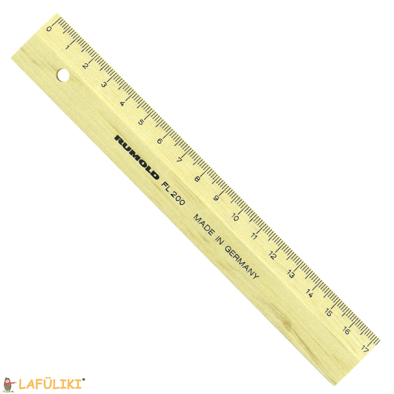 RUMOLD-Holzlineal-17cm-FL200-Lineal-aus-Holz-1775-rechtshaender-lafueliki