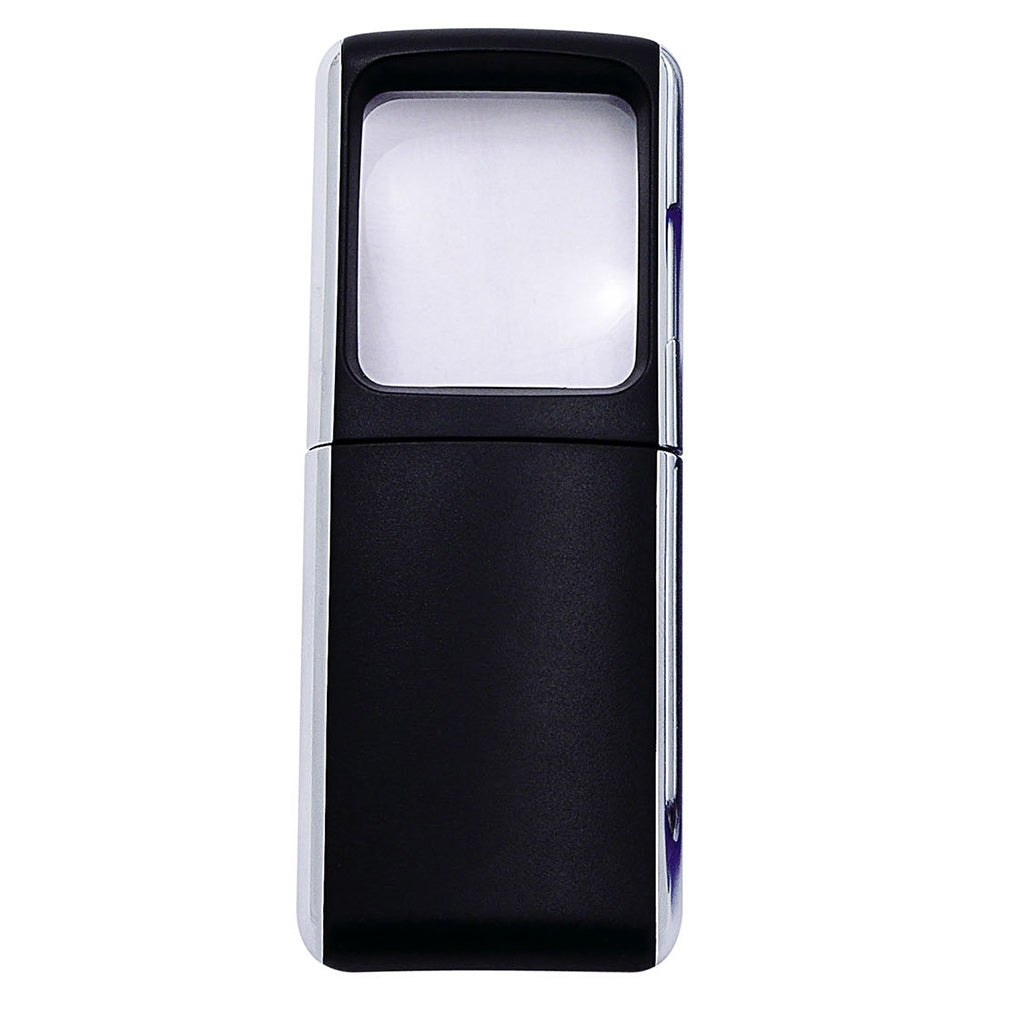 Rechtecklupe mit LED-Beleuchtung, inkl. Batterien