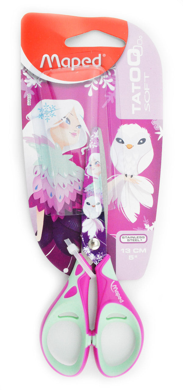 Rechtshaender-Schere-Tatoo-soft-13-cm-prinzessin-ovp