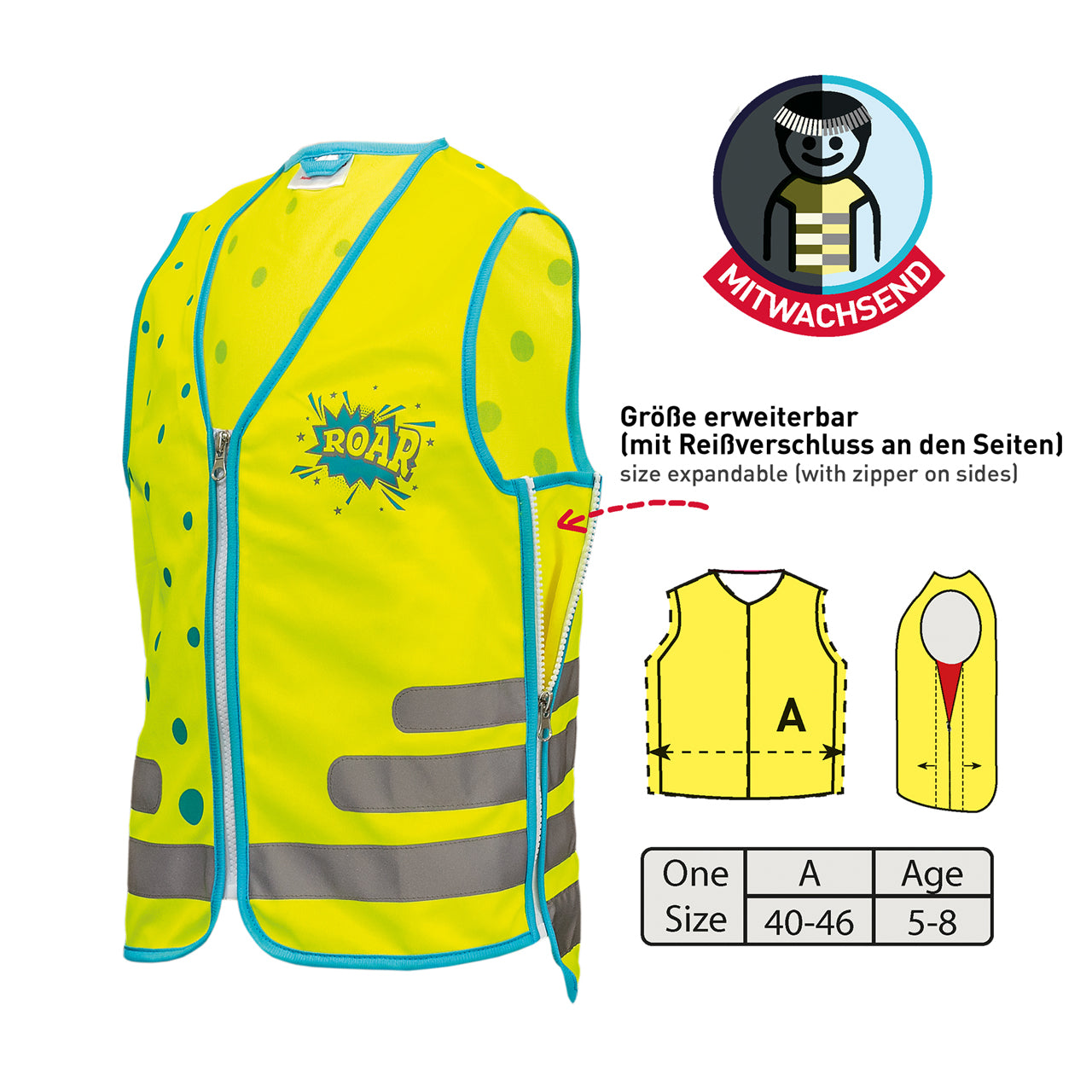 Roth-Warnweste-fuer-Kinder-Roar-reflektierend-gelb-89316-Roar-kaufen-lafueliki