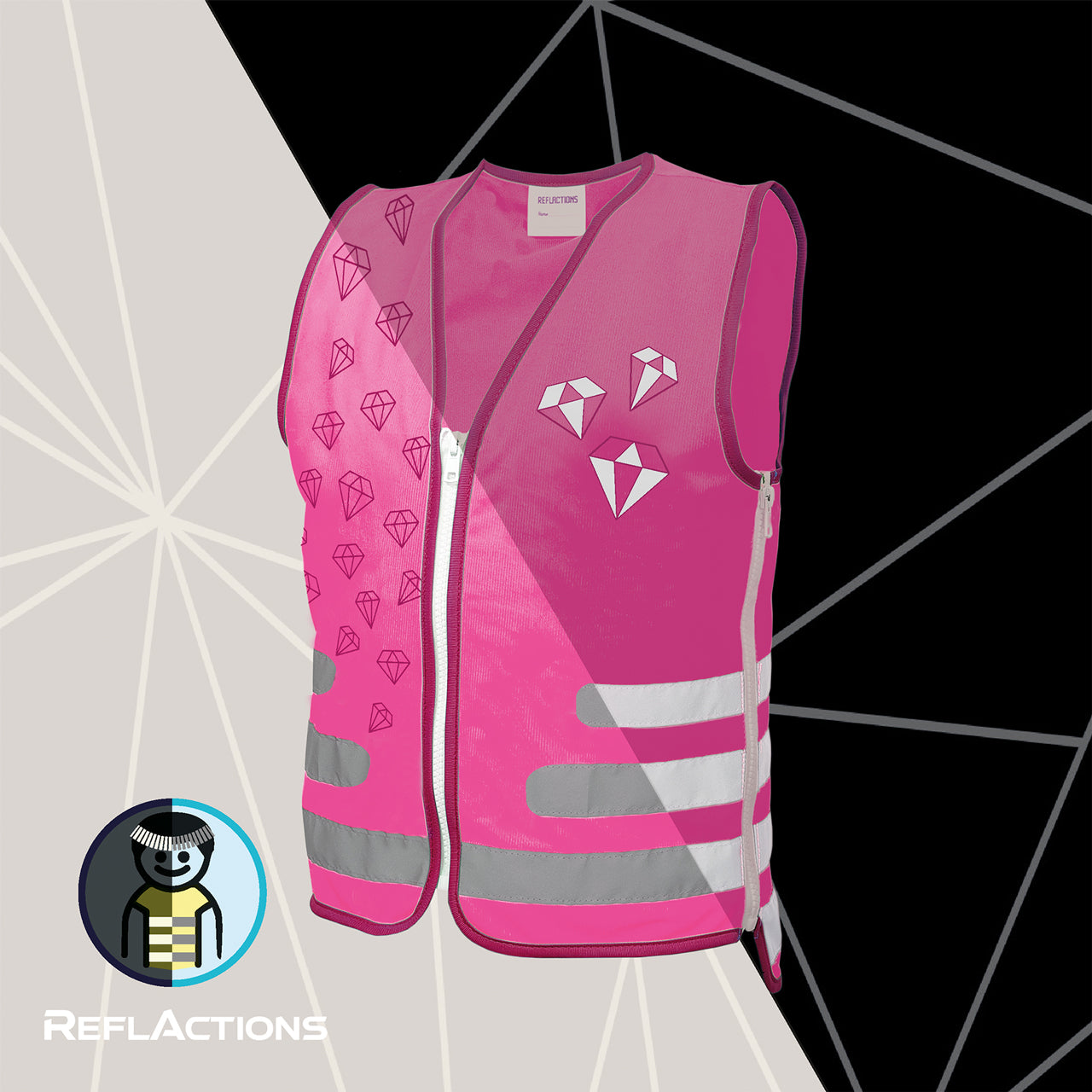 Roth-Warnweste-fuer-Kinder-Roar-reflektierend-pink-89315-anwendung-lafueliki