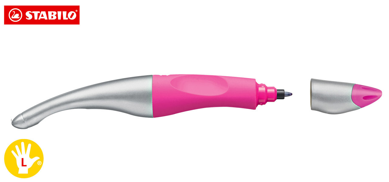 STABILO-EASYoriginal-metallic-Linkshaender-pink-offen