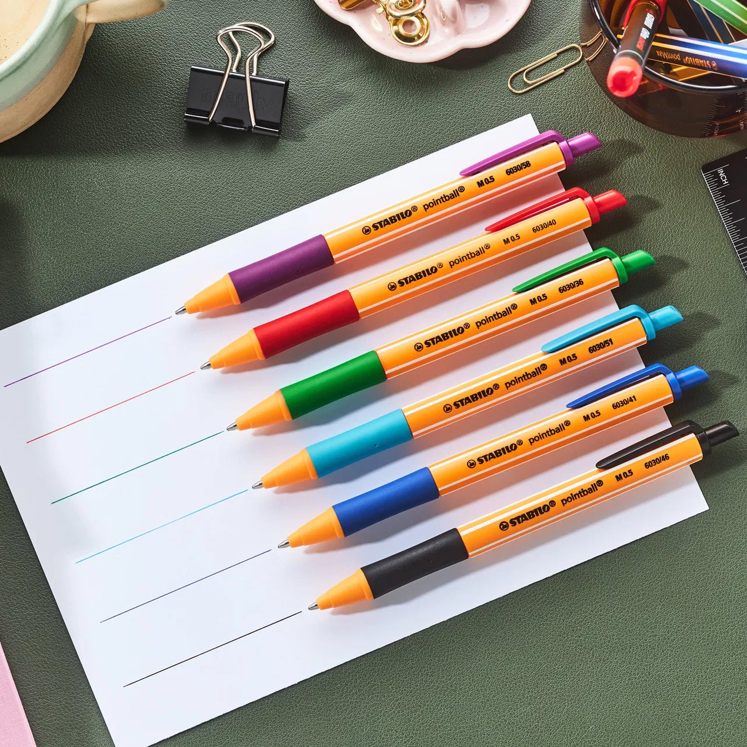 STABILO Kugelschreiber · pointball · 0,5 mm · nachfüllbar · Einzelstift