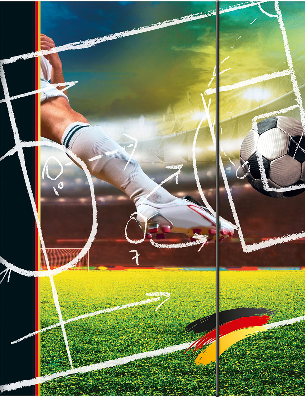 Sammelmappe-A4-fussball-104704038