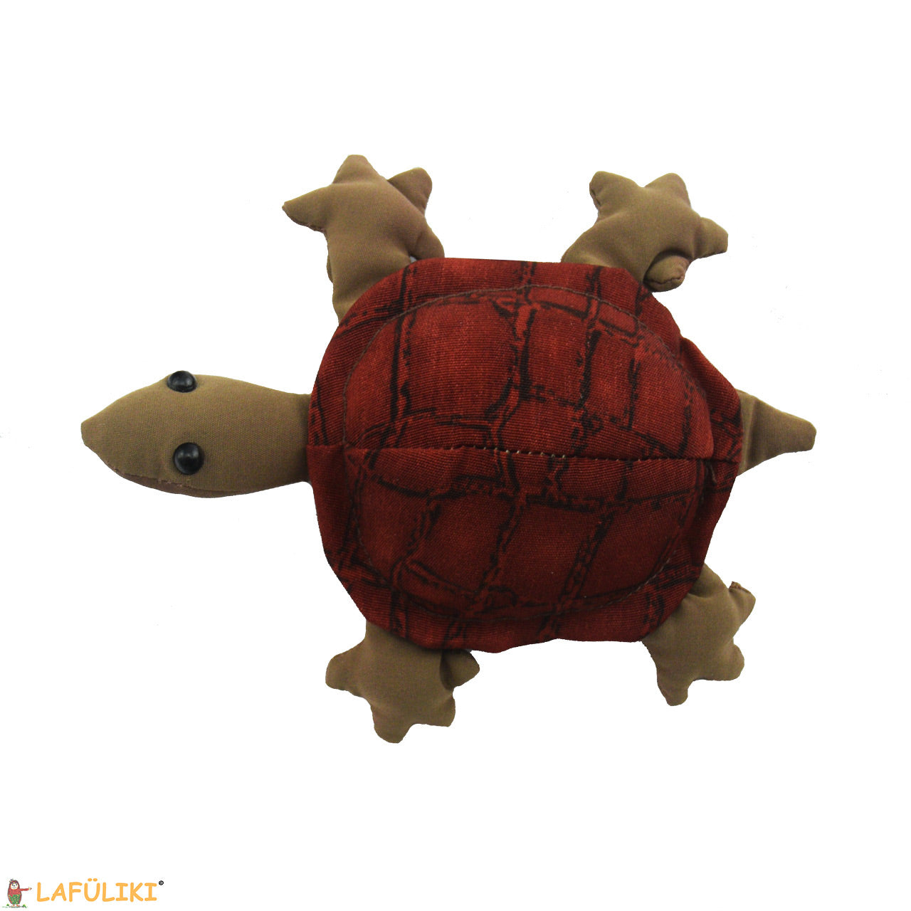 Sandtier-Schildkroete-jobasa-sattler-rot-braun-oben-lafueliki